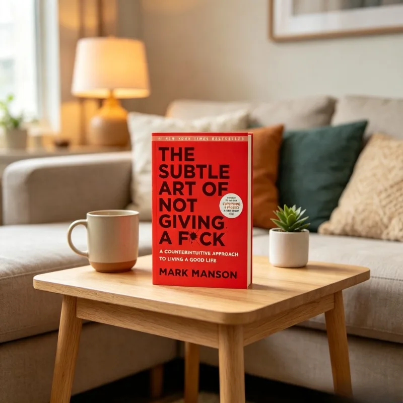 The Subtle Art of Not Giving a F*ck Mark Manson English Book Self Help Psychology Personal Growth Non Fiction Reading Book