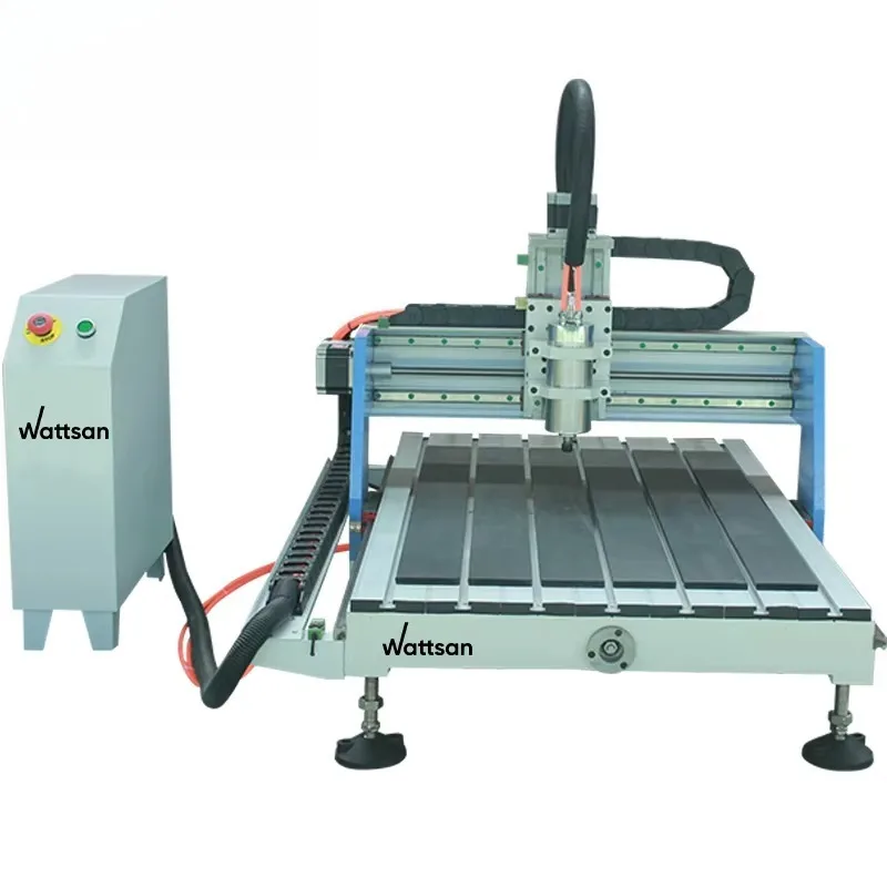 

Wattsan 0609 Mini 1.5kw 2.2kw 600 X 900 Router Cnc Milling Cutting Machine Desktop Pantograph Machine