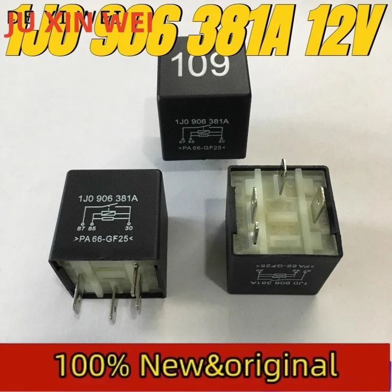 （Brand New Original）1pcs/lot 100% original genuine relay:1J0 906 381A 12V 4pinsAutomotive starting relay