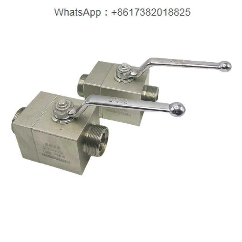 

Шаровой клапан высокого давления CJZQ-H10L/H15L/H20L/H25L, гидравлическое оборудование, гидравлический режущий станок, шаровой клапан с наружной резьбой