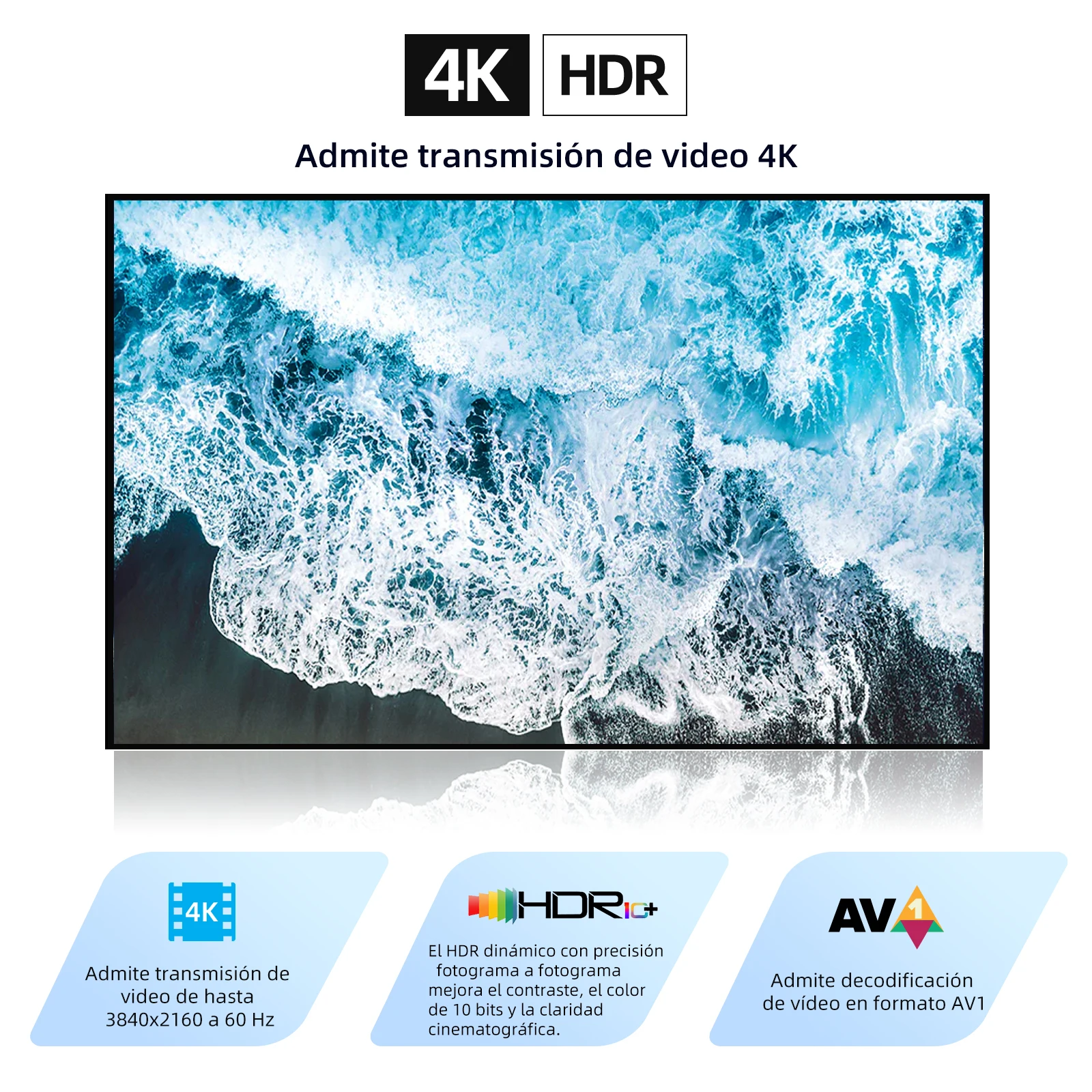 MECOOL KM2 Plus Android TV Box مع Google Netflix 4K Dolby Atmos معتمد 2GB 16GB HDR10+ AV1 BT 5.0 WiFi 2.4G/5G Set Top Box