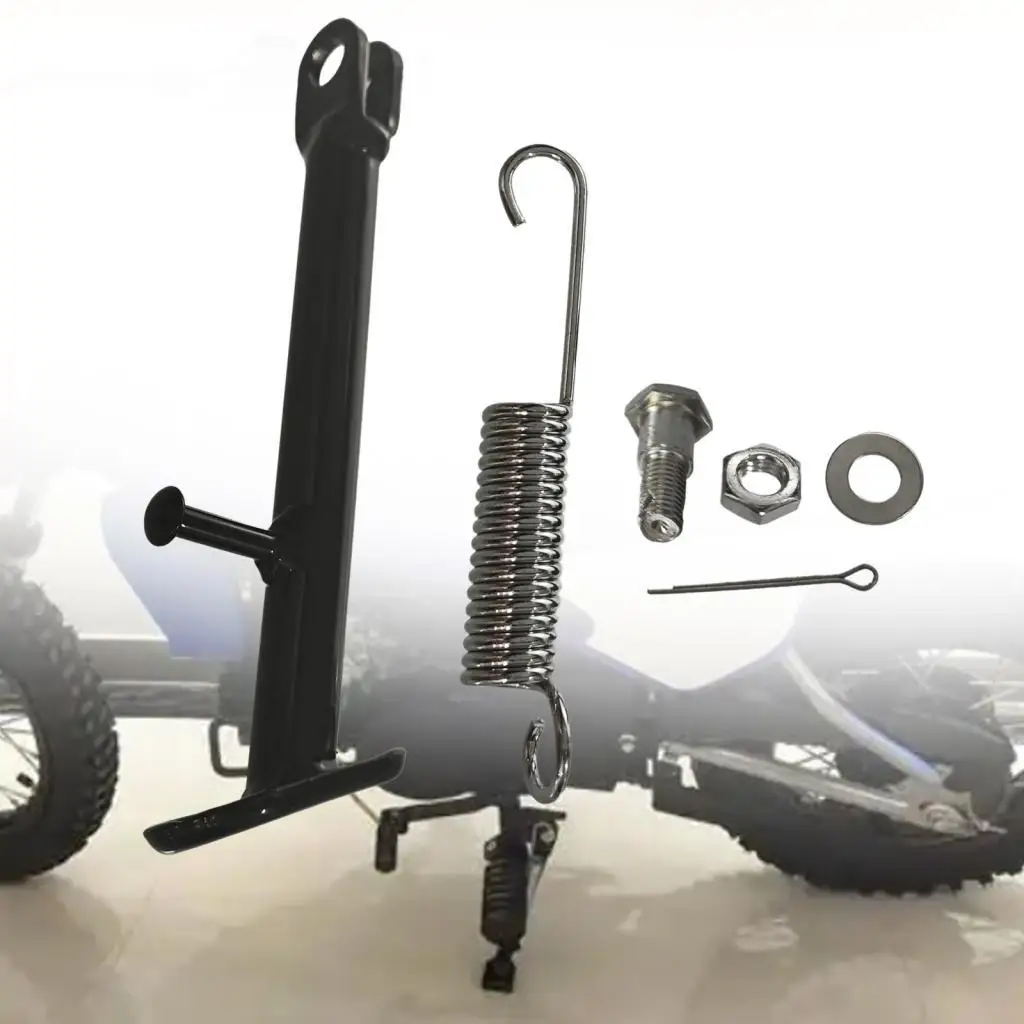 Durable Metal Kick Stand Motorcycle Leg Support for PW80 Side Stand Accessory Fits PY80 LC80