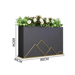 custom，Factory Price Galvanized Steel metal raised garden bed Combined metal flower box raised metal steel garden