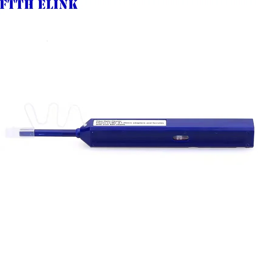 One Click Pen Cleaner LC SC for 2.5mm 1.25mm fibre optical connector adapter ferrule end face cleaning good quality ELINK 5pcs