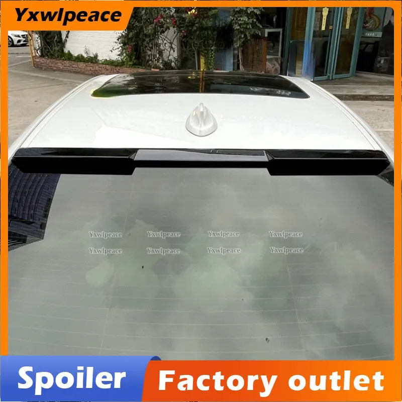 

V Style ABS Plastic Rear Window Roof Spoiler Wing Car Styling for BMW G20 NEW 3 Series 2019 2020 2021 2022 320i 320D