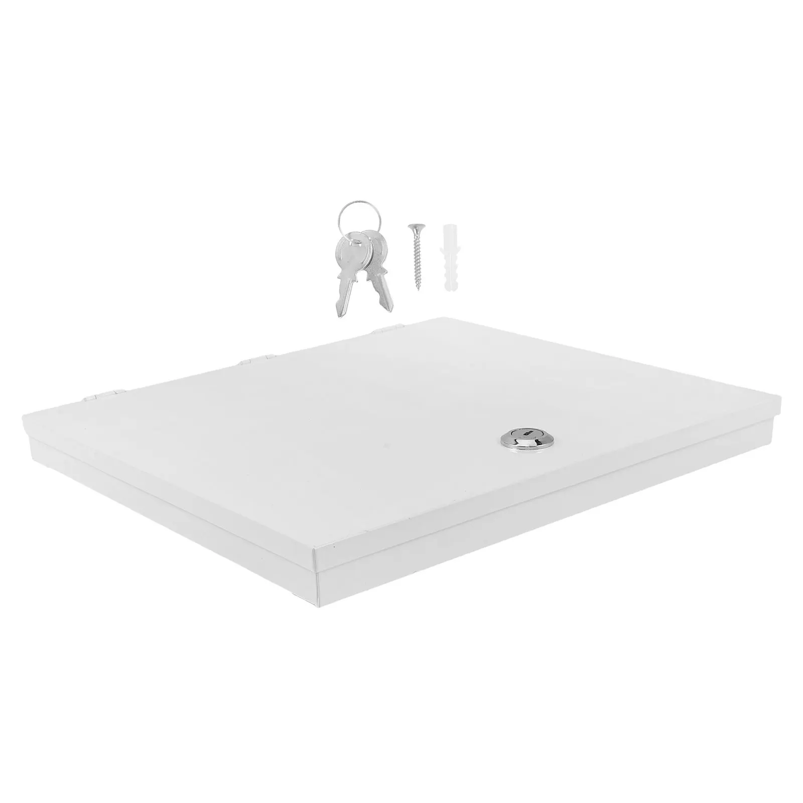 Lockable Weatherproof Electrical Box Cover Stainless Steel Ventilated Meter Enclosure Decorative Panel