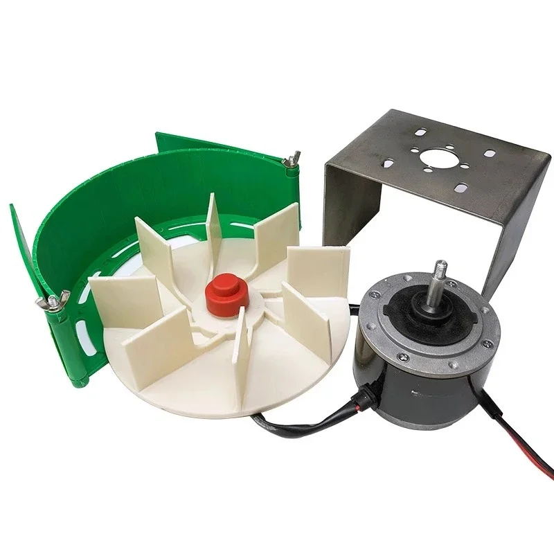 12 volt electric fertilizer spreader, motor assembly accessories set, agricultural fertilizer machine