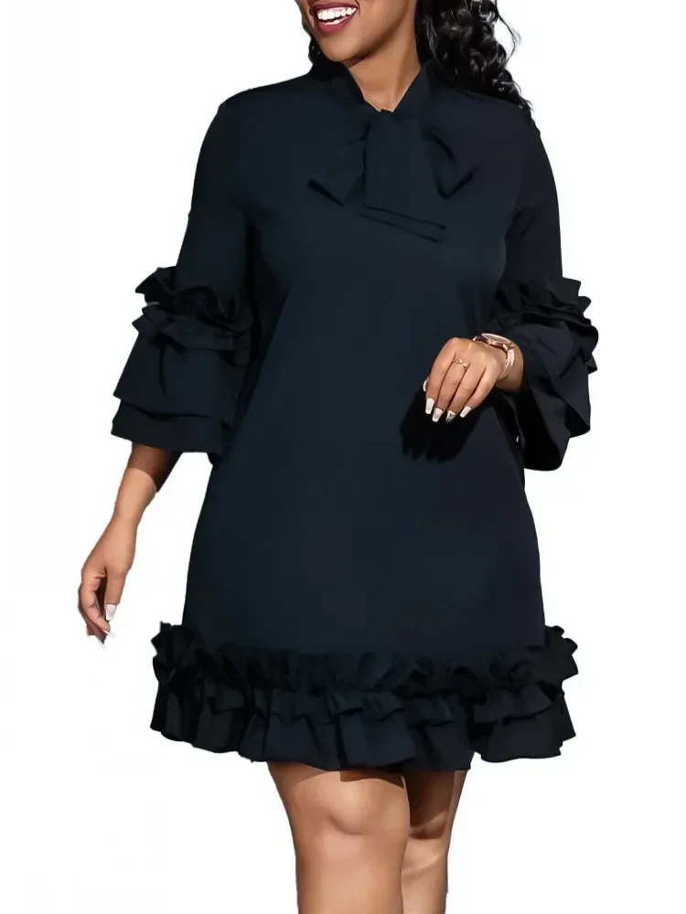 Robes africaines grande taille pour femmes, mode nigériane, vêtements africains Dashiki, robe de soirée élégante et décontractée, automne