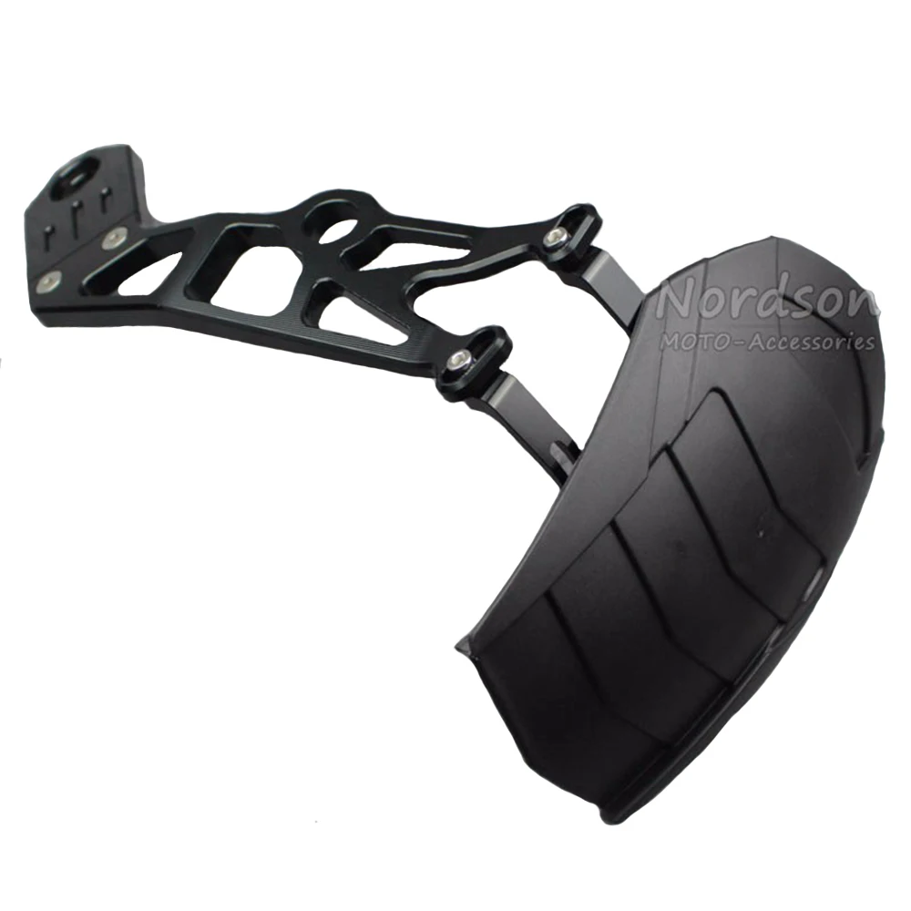 

Aluminum ABS Plastic Motorcycle Rear Fender Black Motorbike Cover Mudguard For Kawasaki Z800 ZR80 All Years