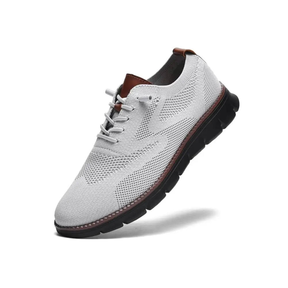 

Breeze Shoes for Men Oxfords Lace-Up Lightweight Casual Walking Shoes Comfortable Dress Shoes for Men