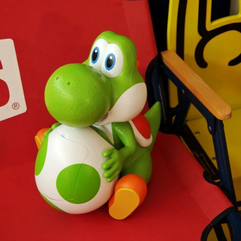 Cubo de Palomitas de Maíz con Forma de Personaje Luminoso de la Película de Mario Galaxy, Marca Global Original Yaoxi, Modelo Luna, que También Sirve como Vaso de Agua