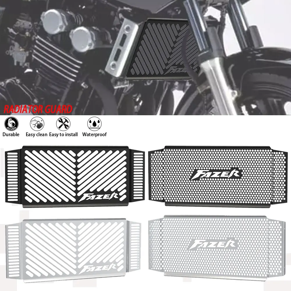 

Motorcycles Radiator Grille Guard Cover Accessories FOR YAMAHA FZS600 FAZER 1998-2004 2003 2002 2001 2000 1999 FZS 600 FAZER S