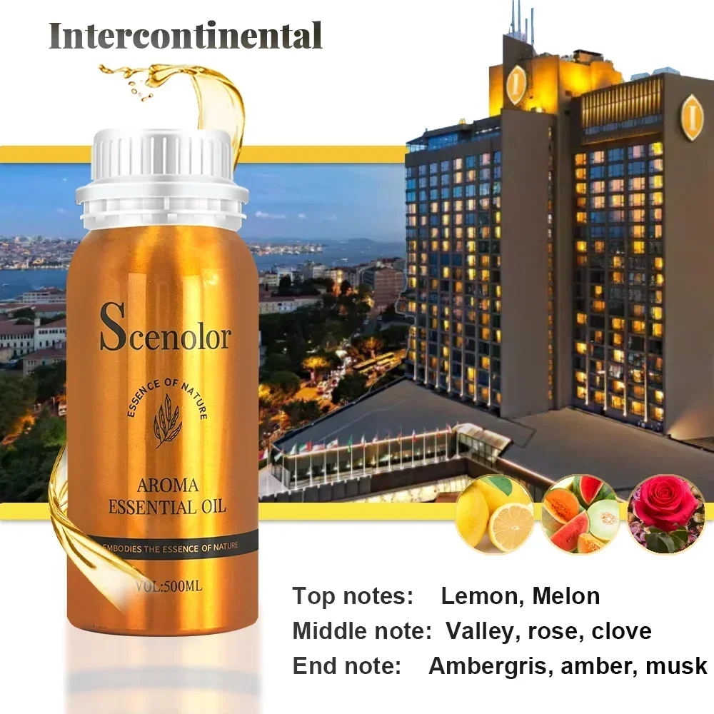500ML Hotel Room Fragrance Diffuser for Home Air Freshener Scenting Device Air Purifier Humidifier Car Essential Oil Refil