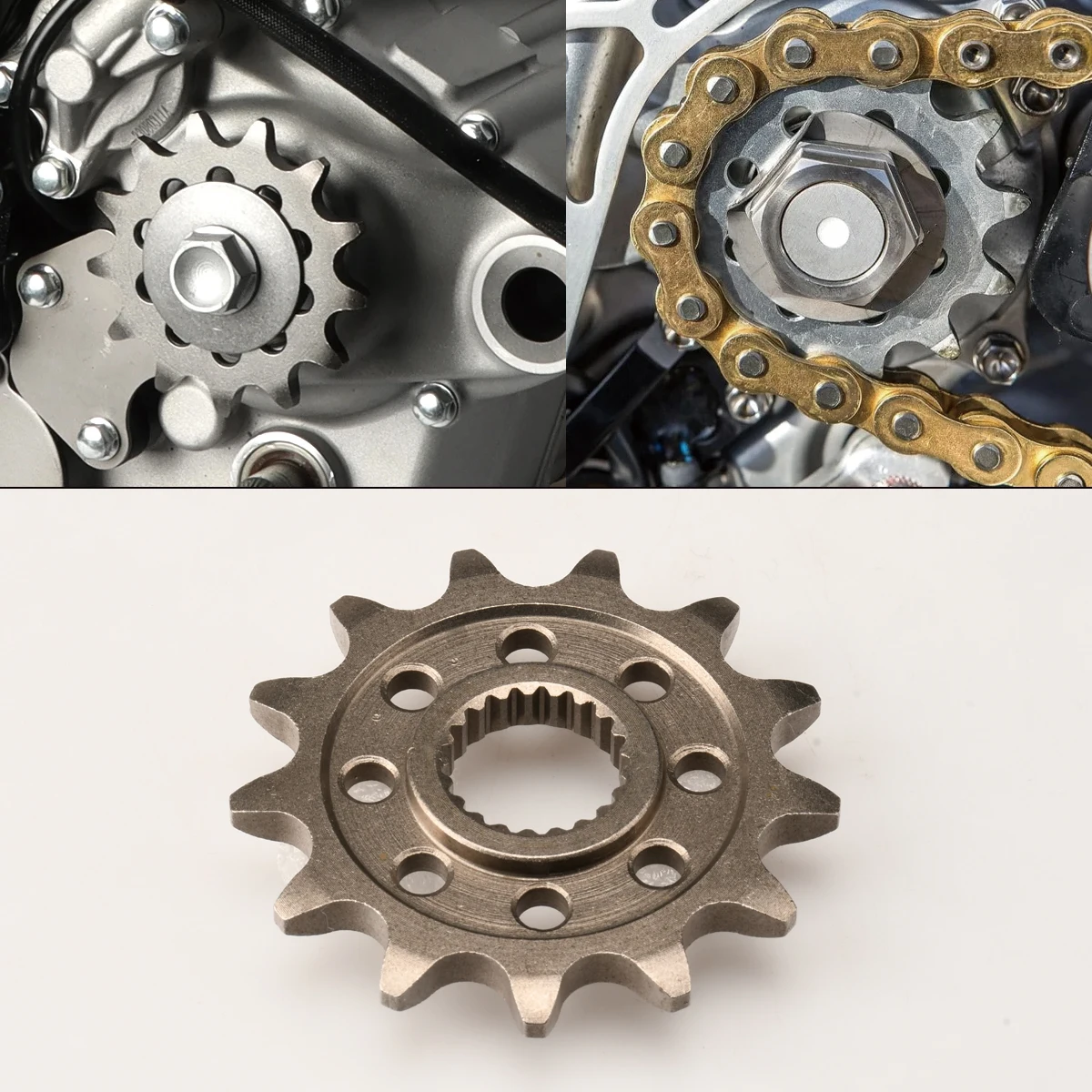 

Motorcycle Accessories Chain Sprocket 13T Teeth Front Sprocket For HONDA CR125 2004-2007 CRF250R 2004-2017 CRF250X 2004-2017