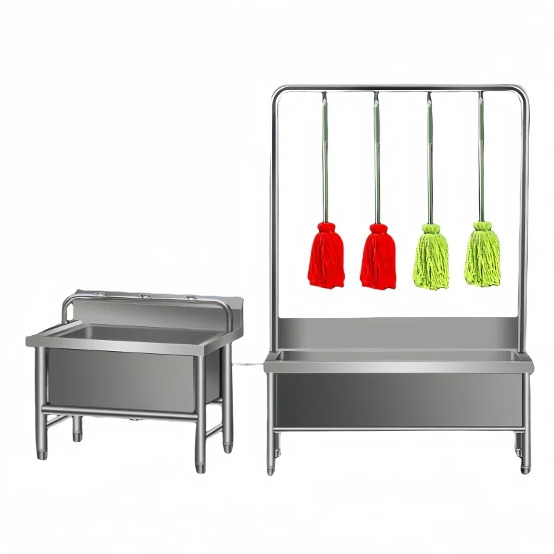 LH stainless steel sink household balcony bathroom rectangular mop pool