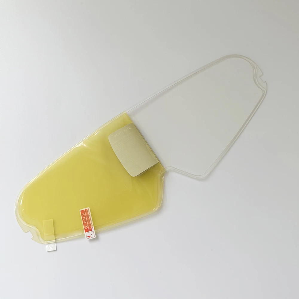 หมวกกันน็อครถจักรยานยนต์เลนส์แพทช์ป้องกันหมอกสำหรับ Ruroc EOX กระบังหน้าฟิล์มป้องกันหมอก