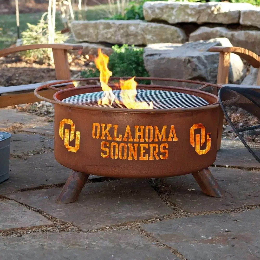 

Products 218, 30 Inch University o Oklahoma ire Pit (Discontinued by the manuacturer)