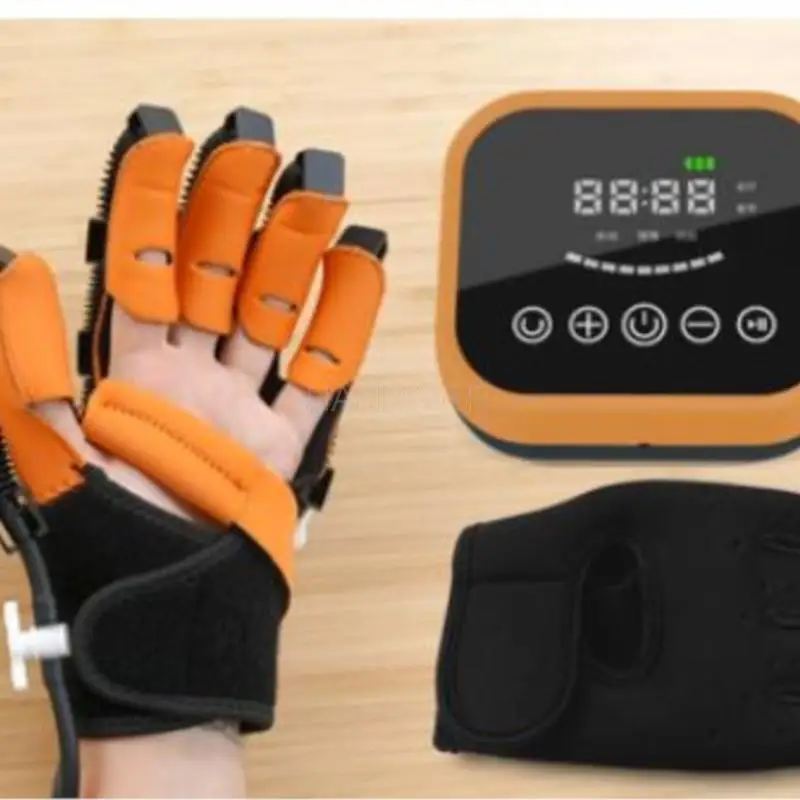 New Upgraded Rehabilitation Robot Glove Hand Rehabilitation Device for Stroke Hemiplegia Hand Function Recovery Finger Trainer