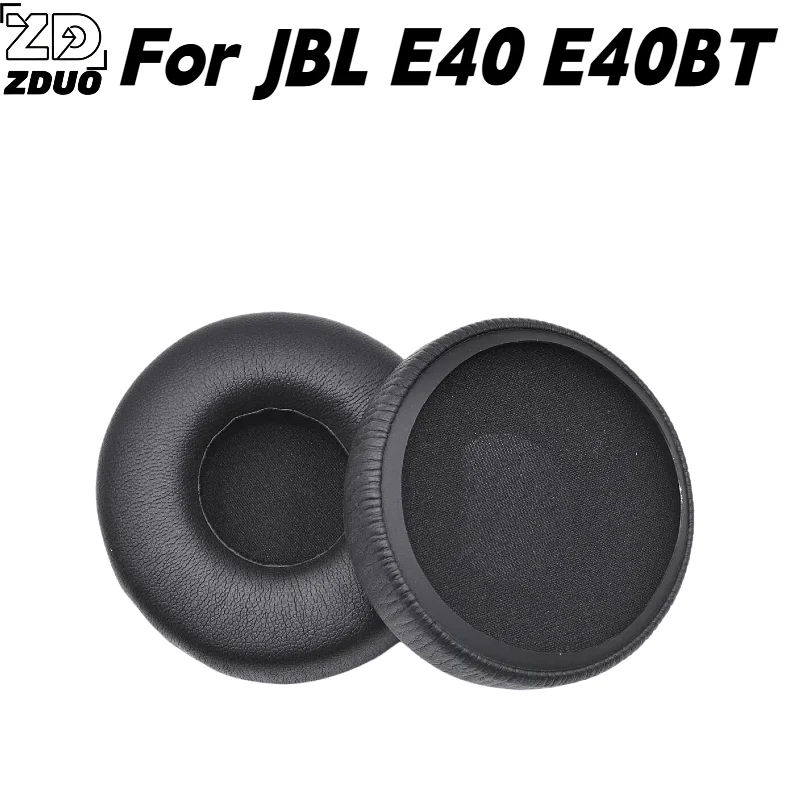 For JBL E40 / E40BT Headphones, Protein Skin Memory Foam Ear Cushions, Comfort Earmuff Renew Accessories