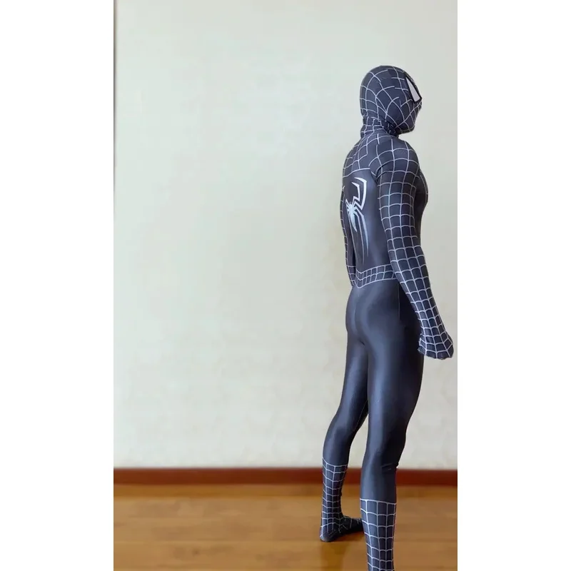 Sky06 Halloween Nero Raimi Spiderman Costume Cosplay Venom Symbiote Raimi Vestito Zentai Tuta Uomini Adulti Bambini Festa Jumps66lU &
