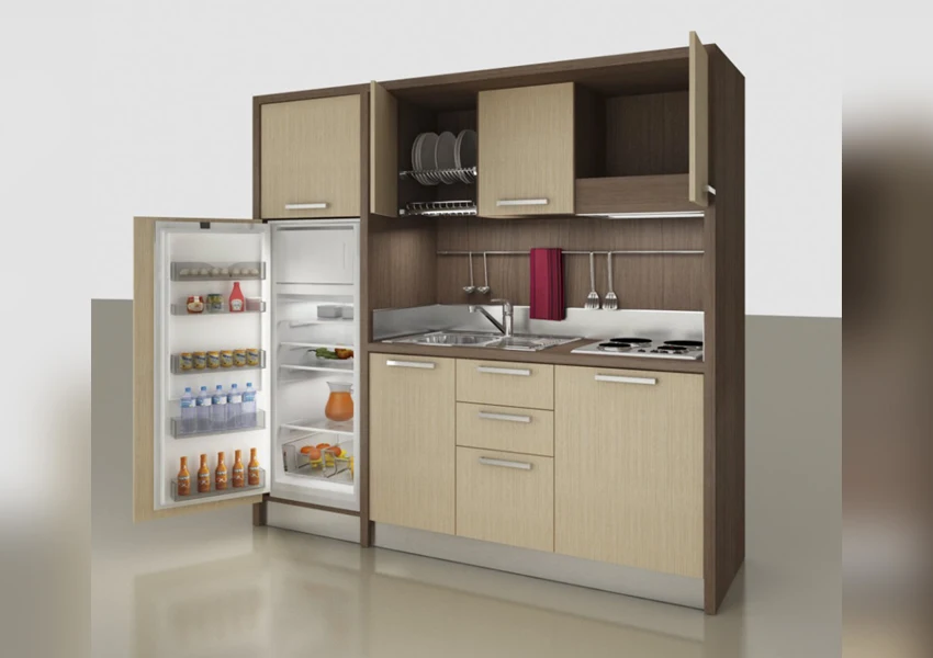 Zeitgenössischer Mini-Küchenschrank von Kitchenette