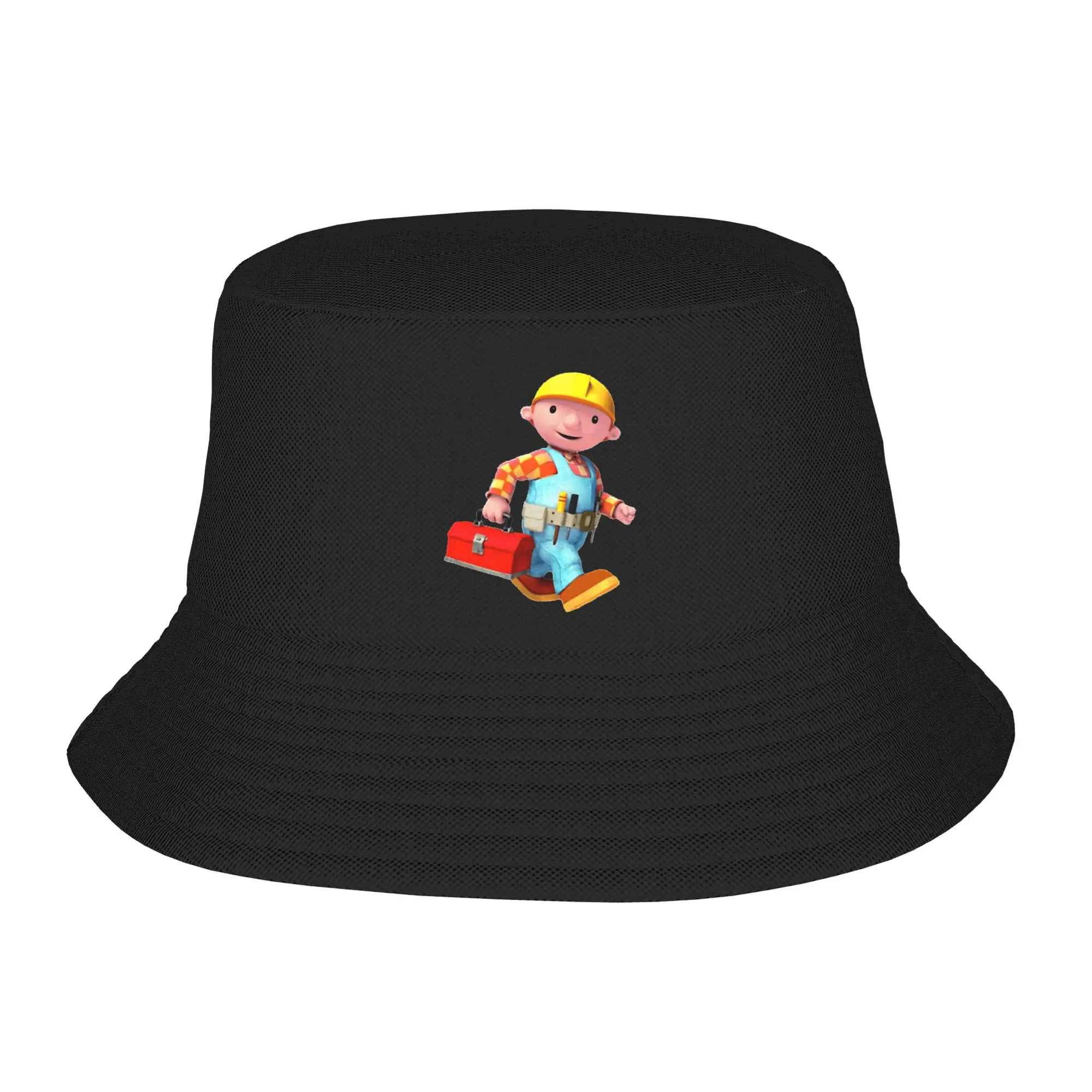 Bob le Bricoleur : Chapeaux Bob, Chapeaux de soleil, Chapeaux de pêcheur, Chapeaux de pêcheur légers et tendance, avec motifs Vocation, Can We Fix It, Boîte à outils, Tracteur