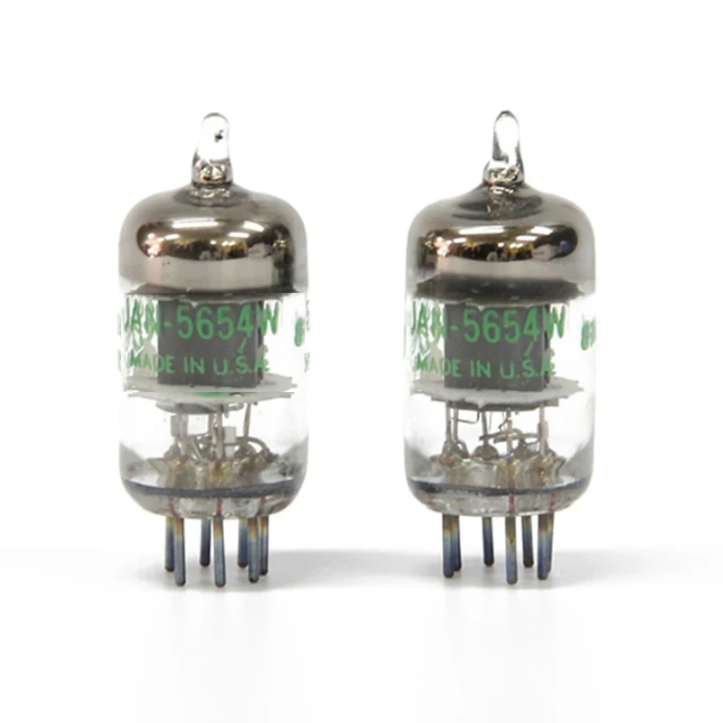 2PCS 5654W 5654 Vacuum Tube Valve Vacuum Electronic Tube Pairing for Audio Tube PreAmp