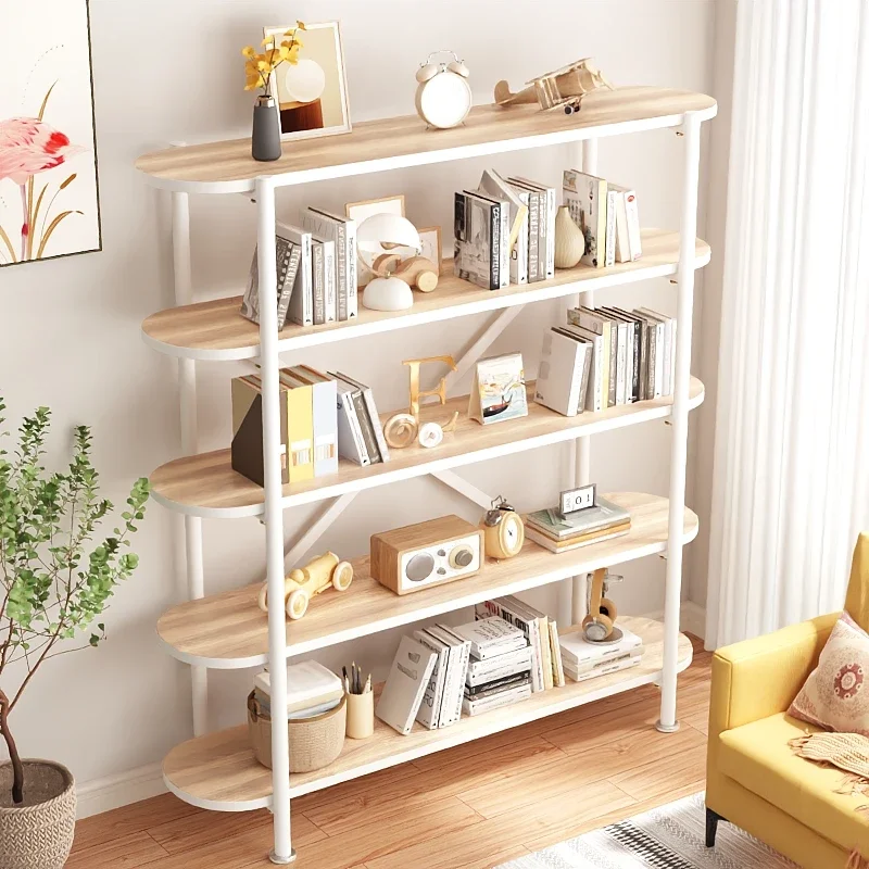 Creative Book Shelf Organzier Accesories Living Room Magazine Corner Shelf Display Libreria Estanteria Industrial Furniture