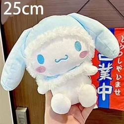 25Cm Sanrio Cinnamoroll Knuffels Cartoon Anime Elf Pluche Pop Kawaii Zacht Groot Oor Hond Gevulde Pop Verjaardagscadeau Voor Meisjes