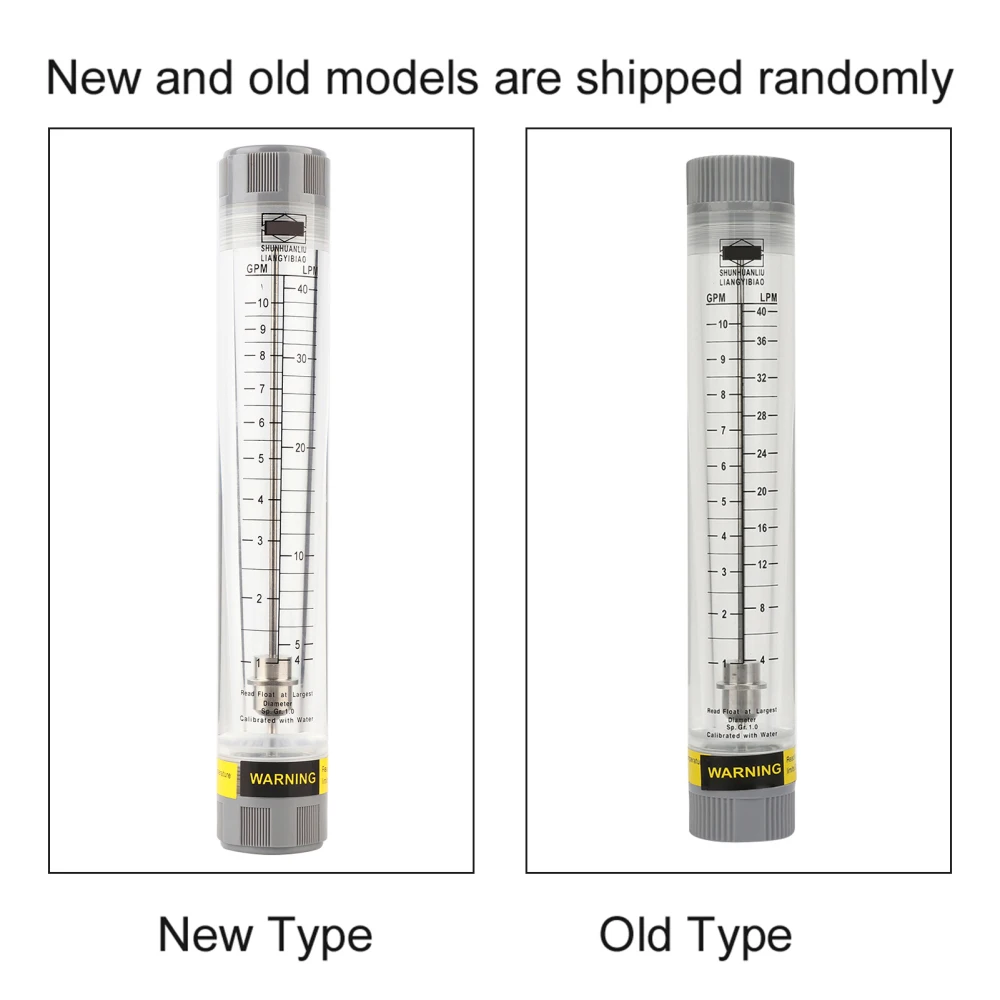 LZM-15G/LZM-20G/LZM-25G/LZM-40G/LZM-50G Cylindrical Tube Type Liquid Flowmeter 60-200 GPM & 150-750 LPM 23 Size 1\