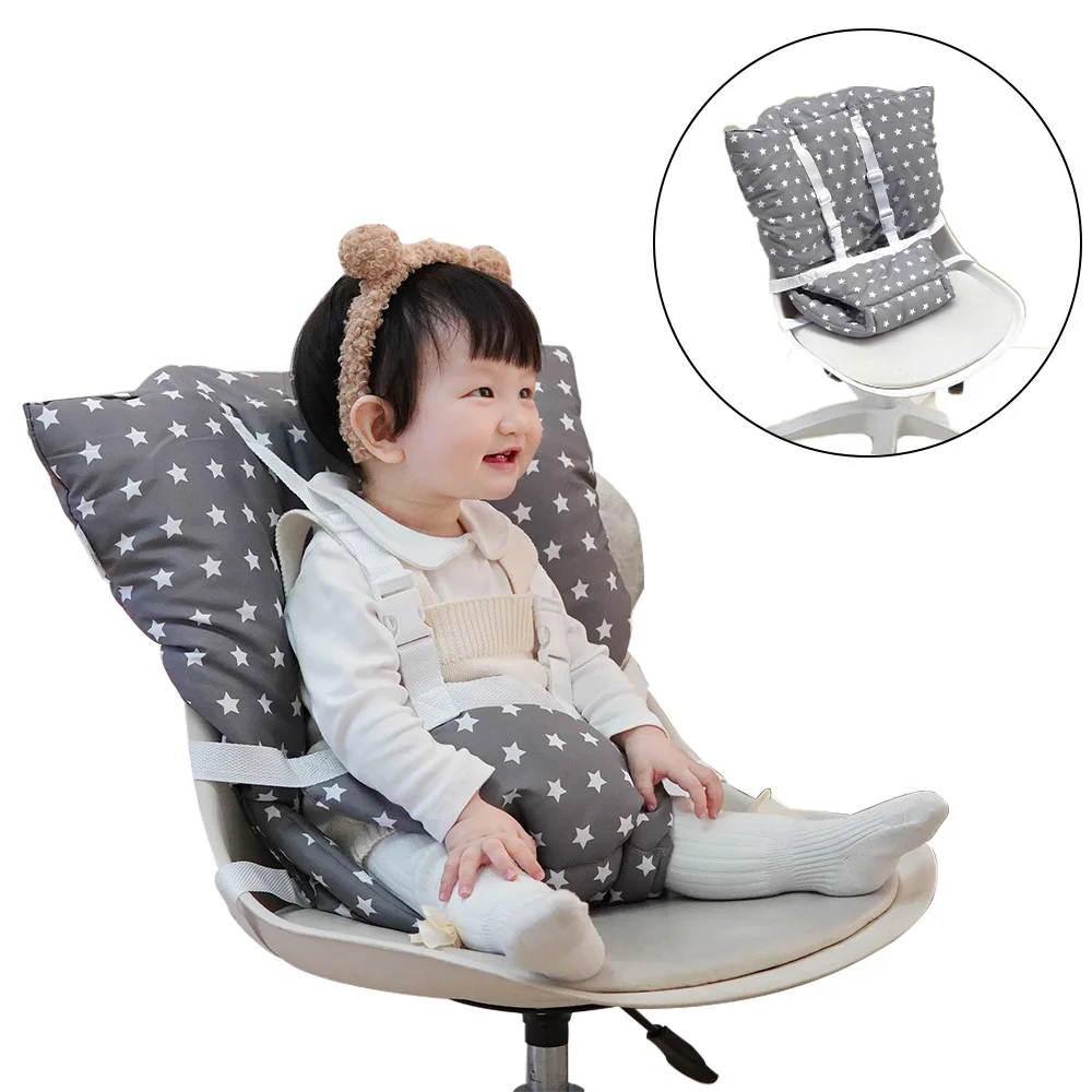 Baby Chair Seat Harness for Toddler, Baby Travel Essential Easy Seat Cover for Infant Feeding Camping with Adjustable Strap