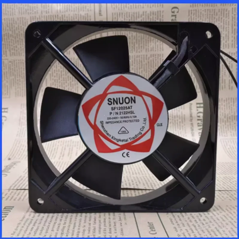 SF12025AT SUNON cooling fan P/N2122HSL axial fan 120*120*25MM 220V cooling fan