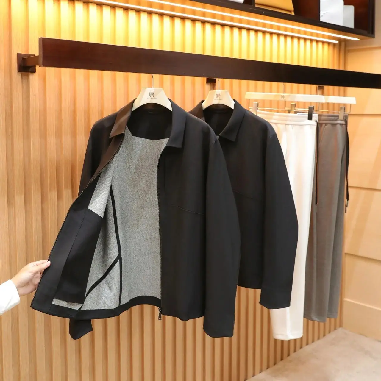 

DFin3D пуховое мужское пальто с воротником-стойкой Jaet, защищенное от футболки Busin Sle Fce-подкладка, осенне-зимнее мужское пальто с воротником-стойкой, длинная молния све