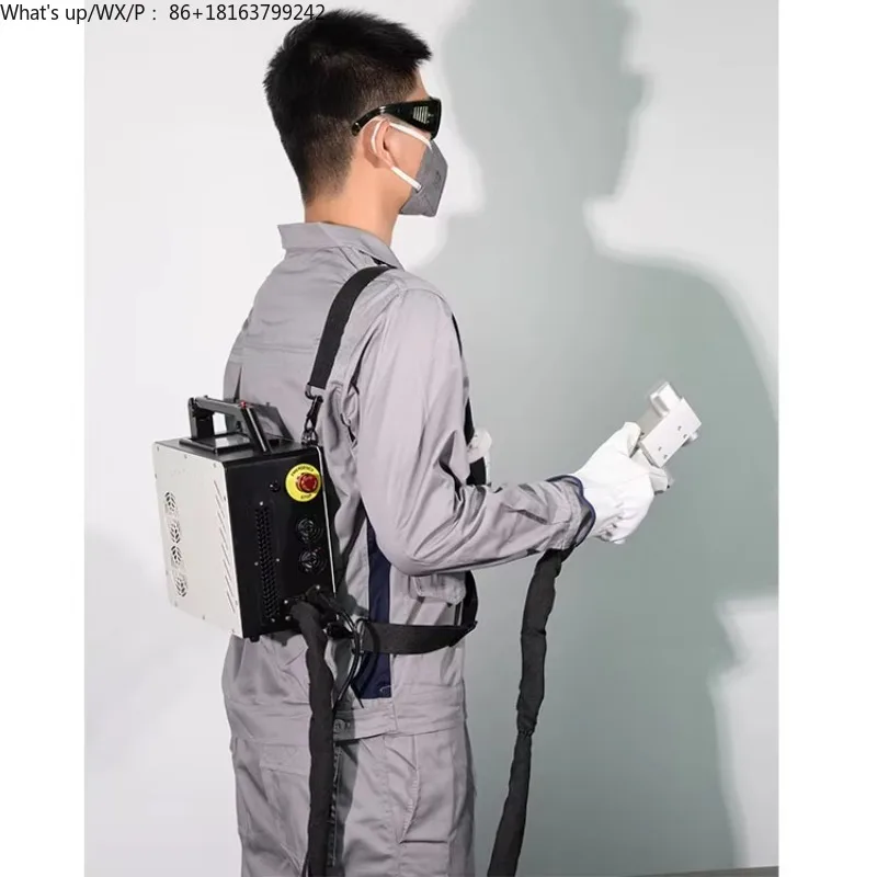 ماكينة لحام Rust Rem over La,ser Cleaner La,ser Rust Remo val G,un Stainless Steel La,ser #1