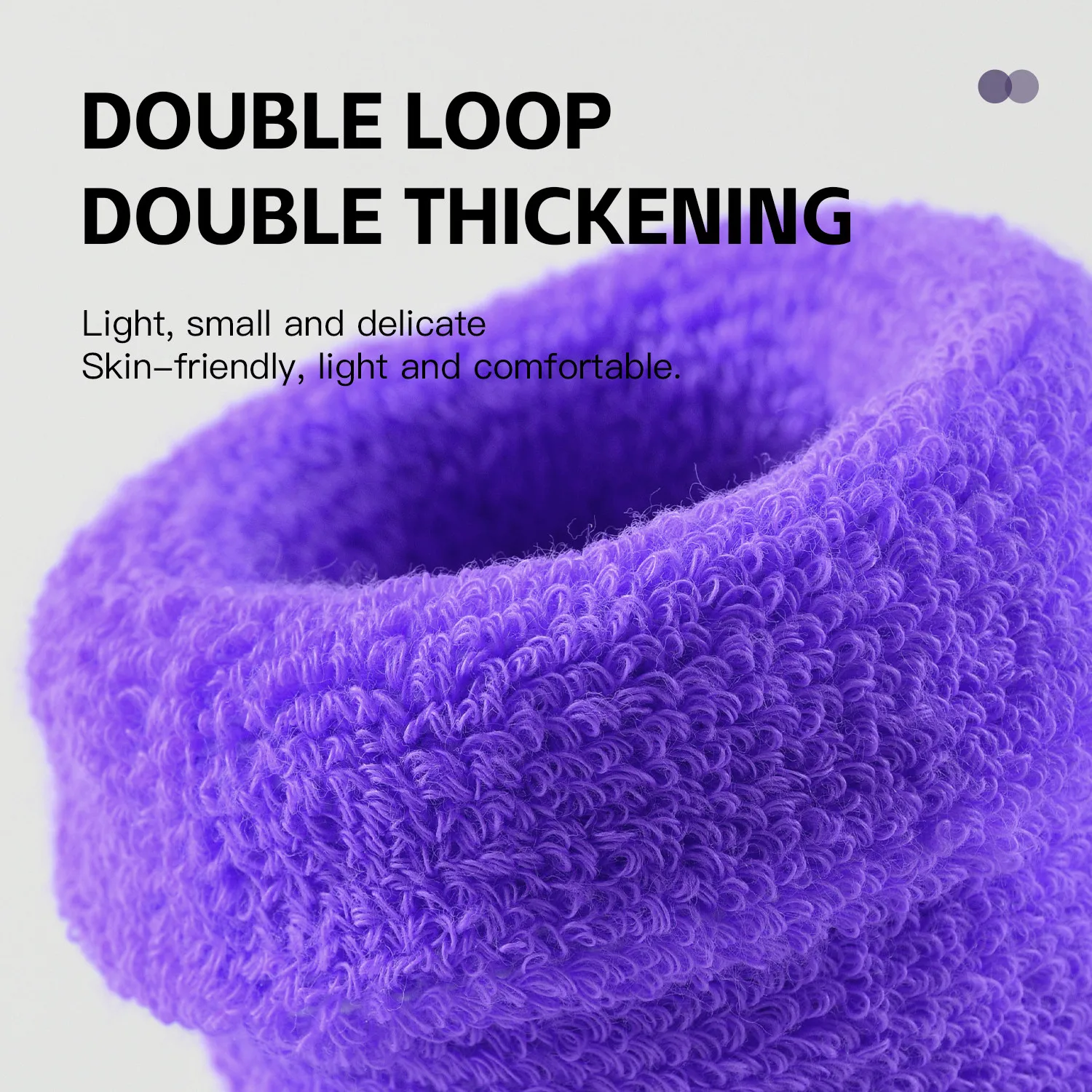 Towel Sports Wrist bands Tennis Sweat Bands Wrist Guard Basketball Fitness Sweatbands Wrist Wrap Wrist Protection Badminton view 3