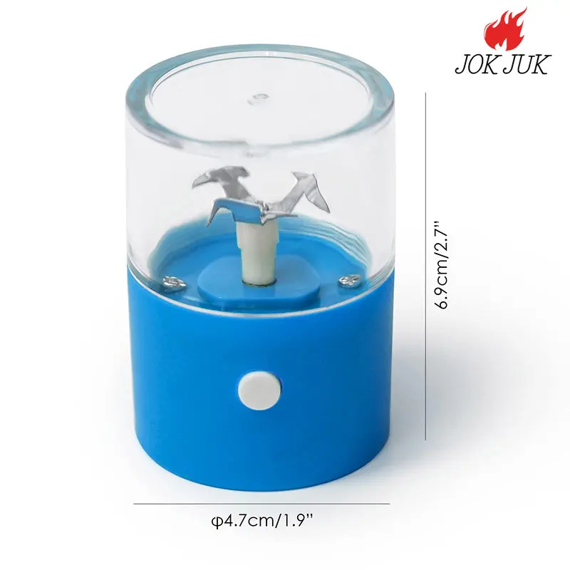 Jok Juk molinillo de hierbas eléctrico portátil, Mini trituradora de tabaco, carga USB, molinillos de hierba para fumar, accesorios femeninos para