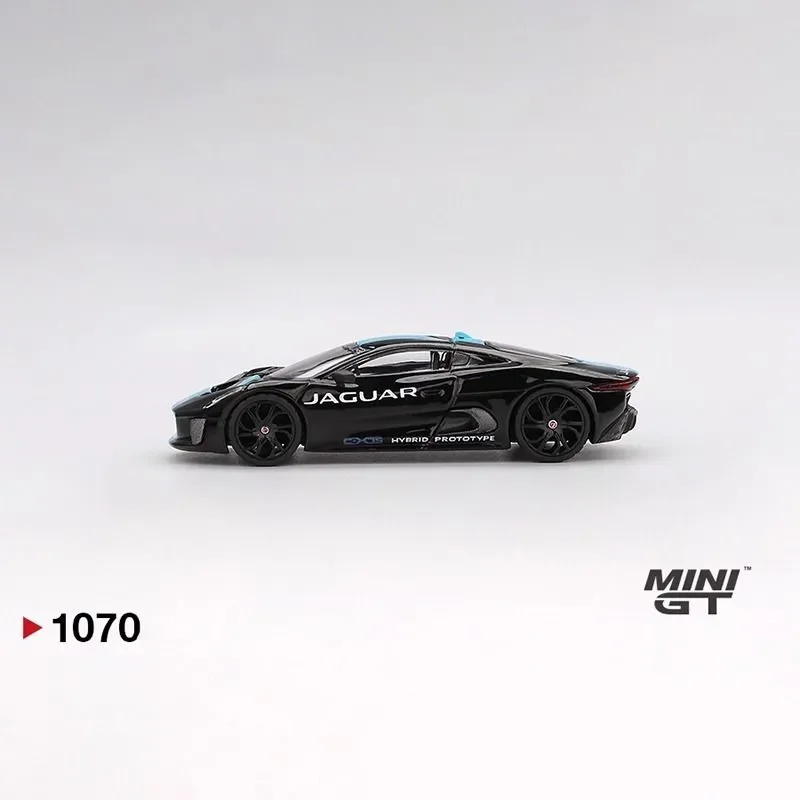 MINIGT 1:64 Porsche 911 Dakar Tio Rally Jaguar C-X75 Preto