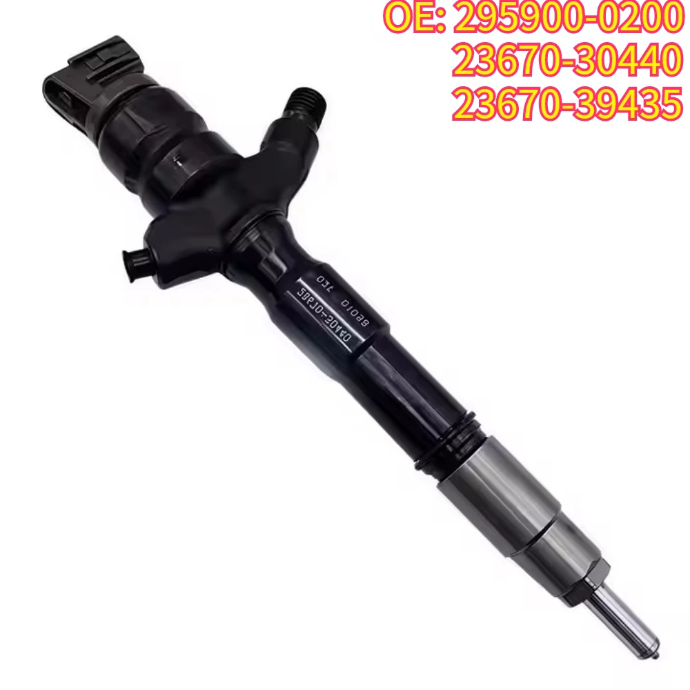 

High quality New For 295900-0200 23670-30440 23670-39435 Diesel Common Rail-brandstofinjector 295900 -0200 23670-30440