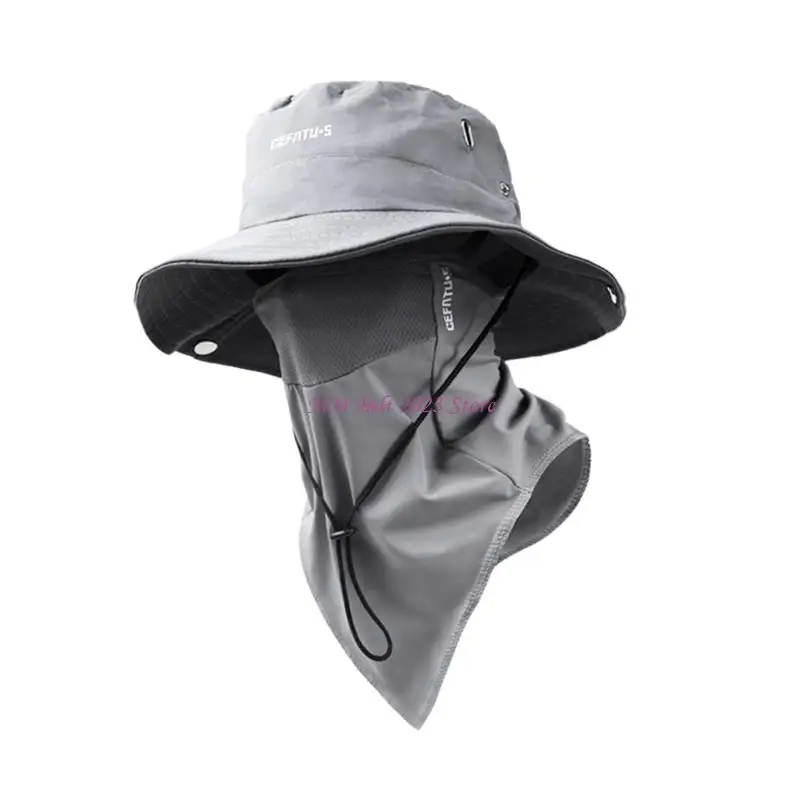 49ME Ultralight Cooling Fisherman Hat Sunhat With Full Coverage Sun Protections And Reinforced Stitching For Durability