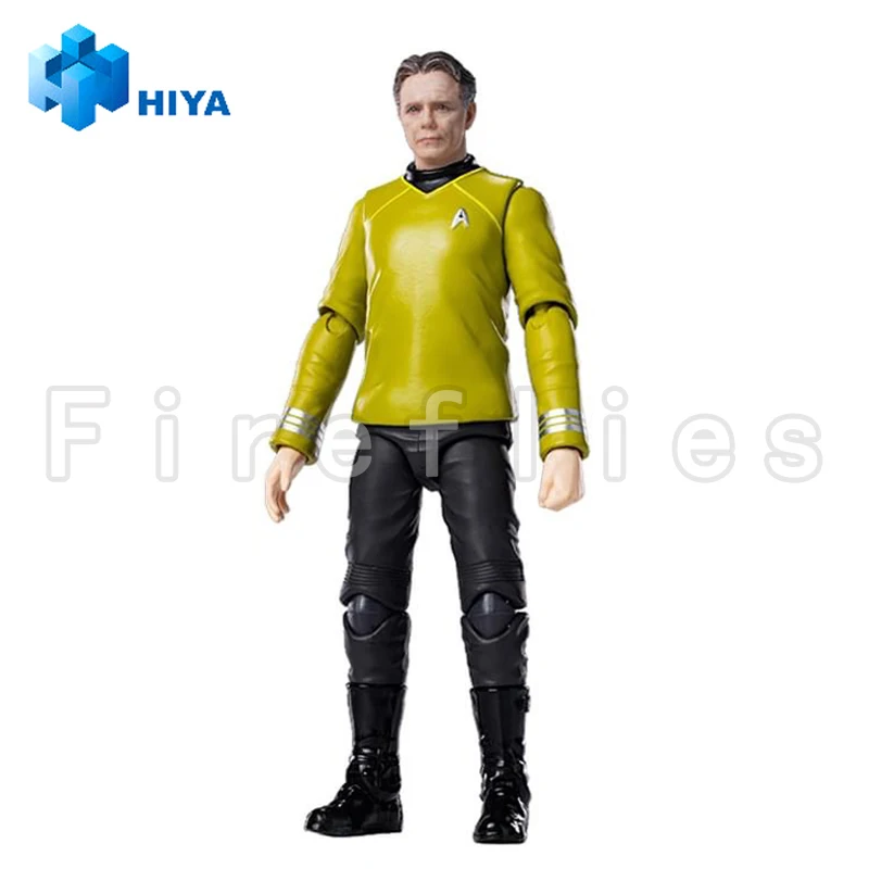 [Przedsprzedaż]1/18 HIYA 4 cale figurka wykwintna Mini seria STAR TREK 2009 szczupak Model postaci z anime zabawka