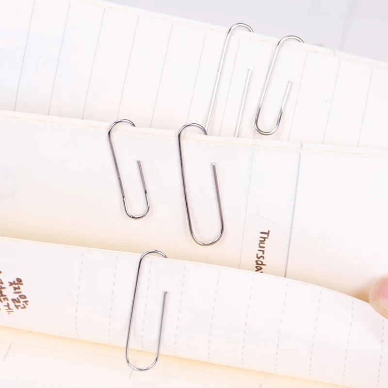 PaperClip Bookmark Binder Bill Clip Office Accessories Paper Clips for Home Student School Office Paperclip Bookmark New