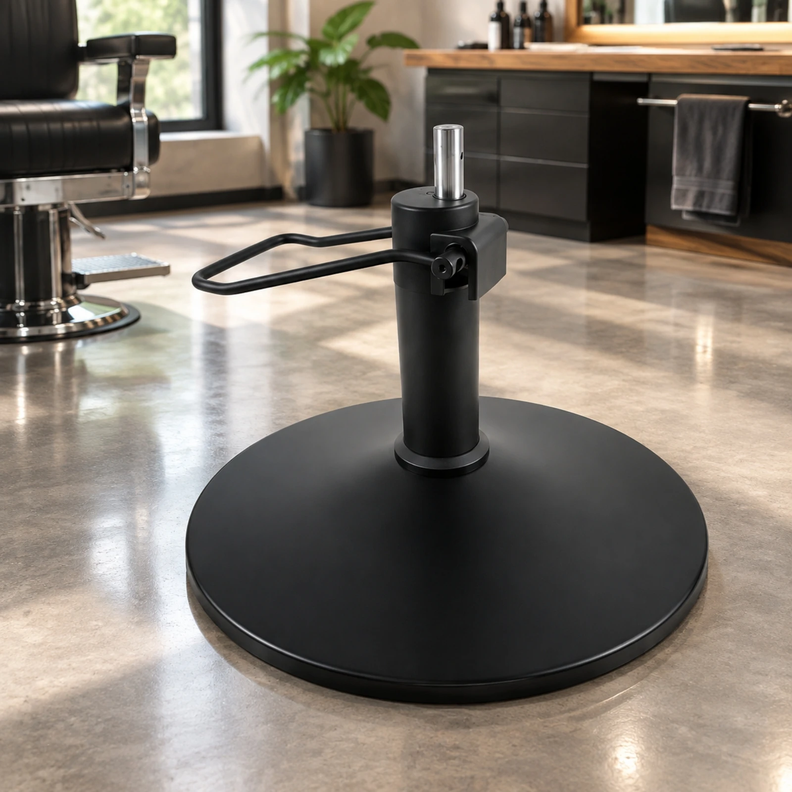 Replacement Barber Chair Hydraulic Base Sturdy Barber Chair Base with Foot Lever for Barbershop Owners