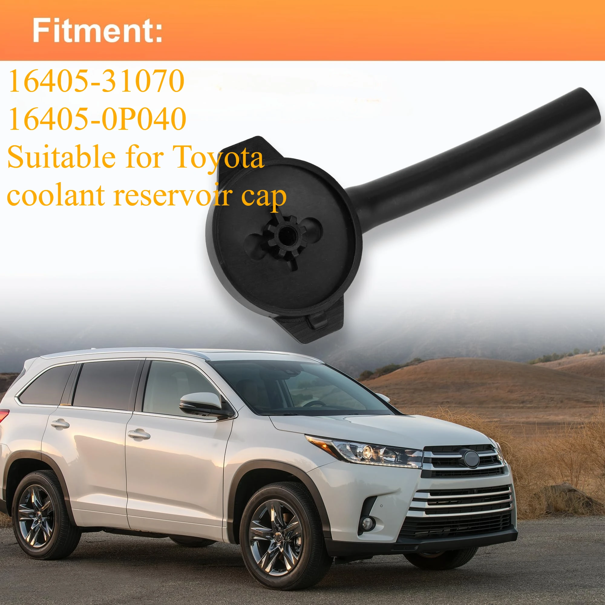 

16405-31070 16405-0P040 Suitable for Toyota Coolant Reservoir Cap, Expansion Cap, Radiator Cap 1Pcs