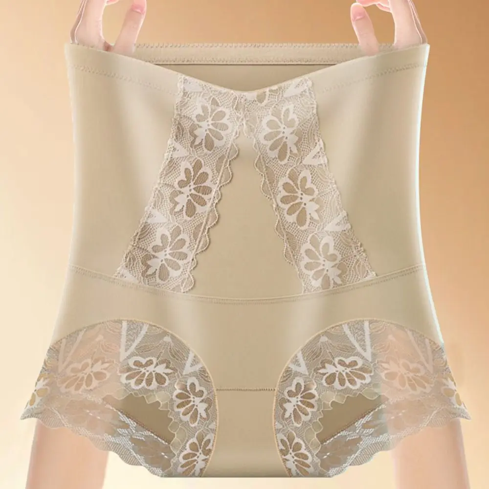 

Breathable Lace Flower Slimming Shapewear Shapers High Waist Tummy Control Underwear Push Up Panties Body Shaping Underpants Gym