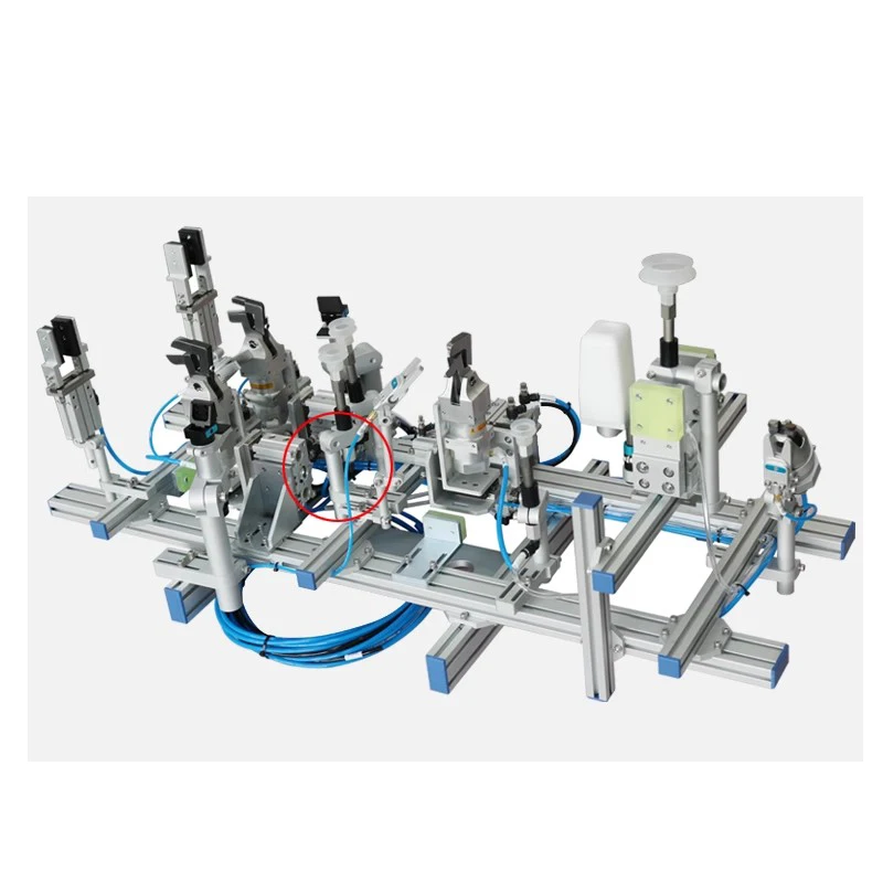Pneumatischer Greifer, feste Halterung, mechanischer Arm, robuster Ellenbogenarm für EOAT-Roboterwinkel, verstellbarer Anschluss, SEA SEAH – Detail 6