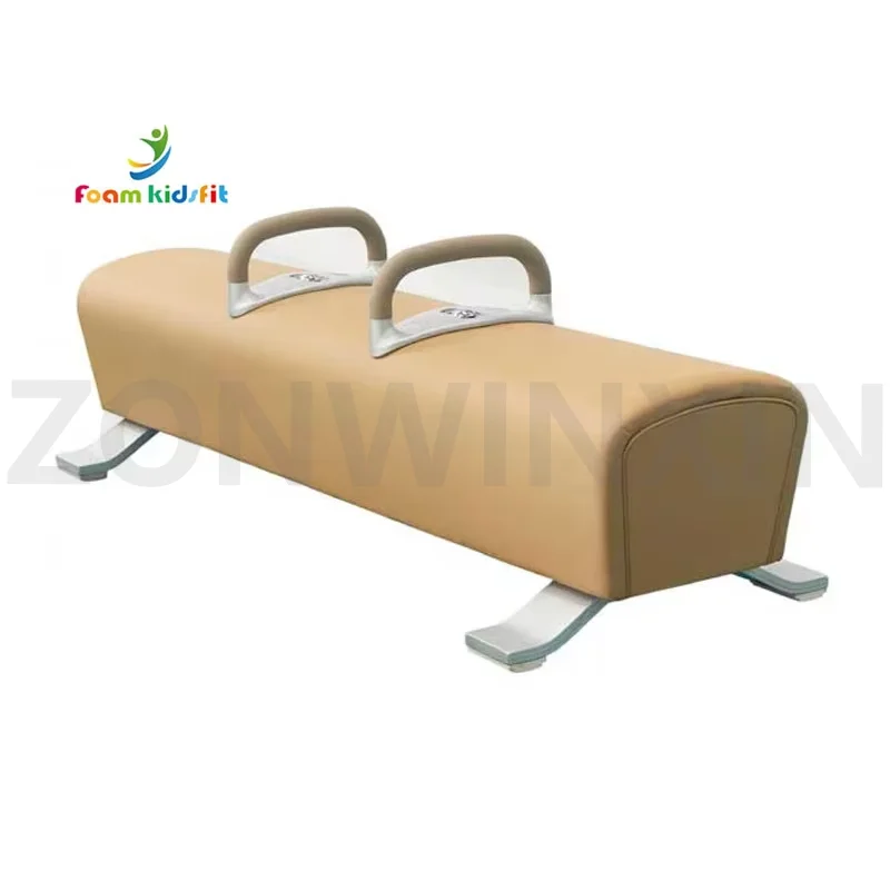 Factory Supply Customized Gymnastics Equipment  Kids Gymnastics Fixed Low Pommel Horse