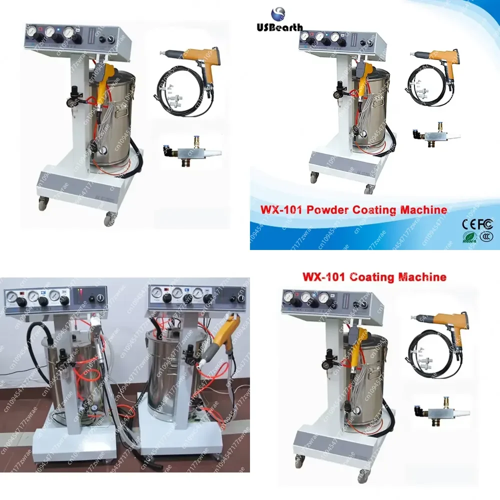WX-101 Electrostatic Spray Powder Coating Machine Spraying Gun Paint
