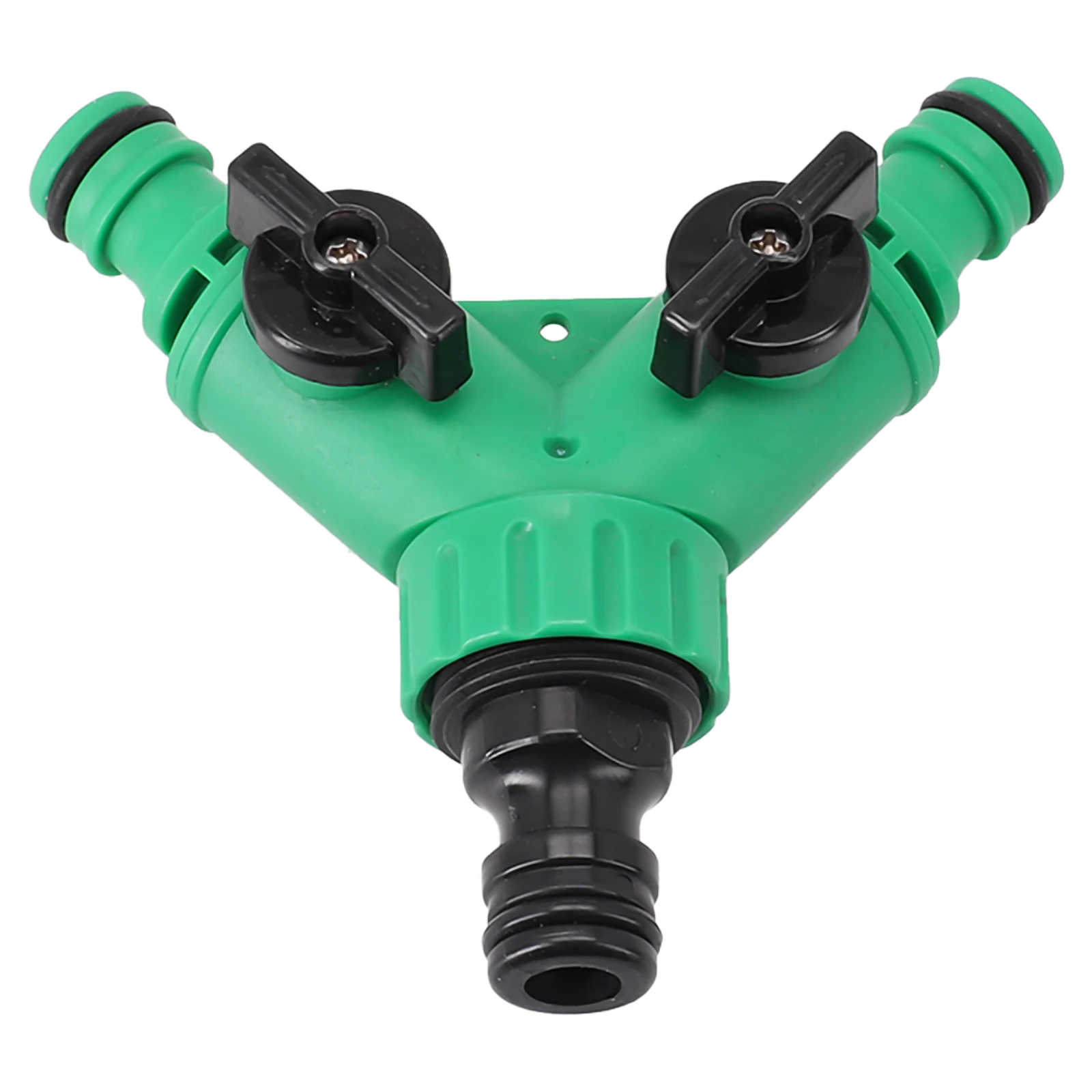 

2 Way Garden Hose Splitter Garden Hose Connector With Faucet Watering Shut Off Gardening Landscaping Flower Planting Irrigation