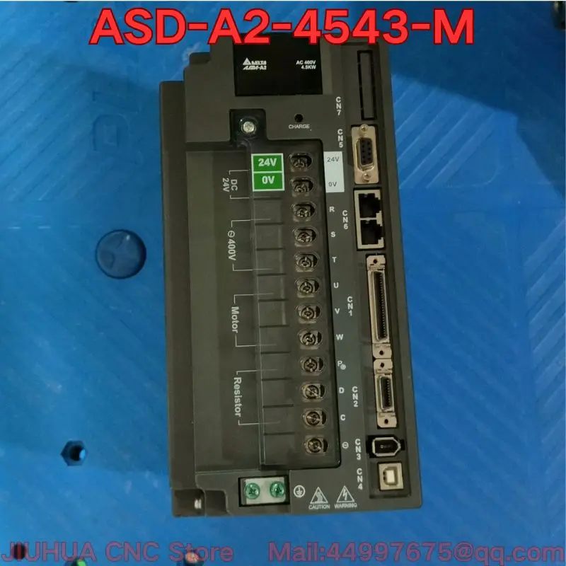 used Servo drive ASD-A2-4543-M machine Tested OK Latest Pricing for 2026