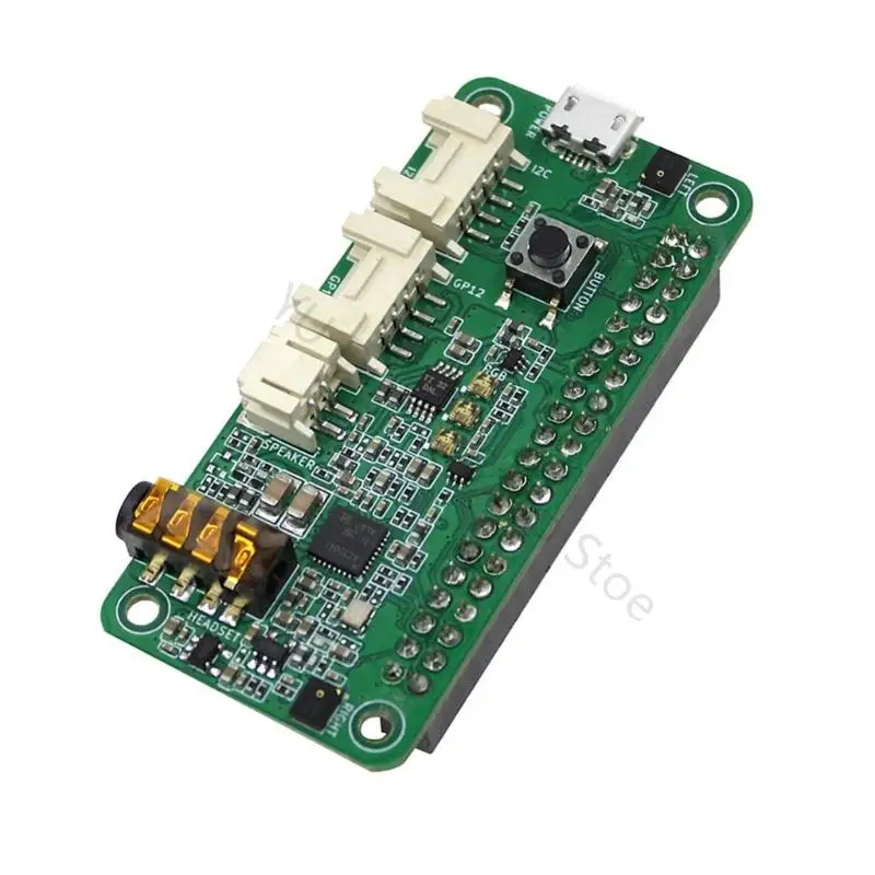 96BA 40 Pin Builder Voice Add-On-Board mit zweikanaligem Eingangslayout – Detail 8